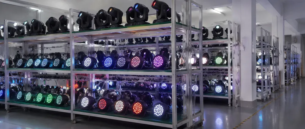 Vefey 48-hour aging and lifecycle testing chamber for party DJ lights quality validation