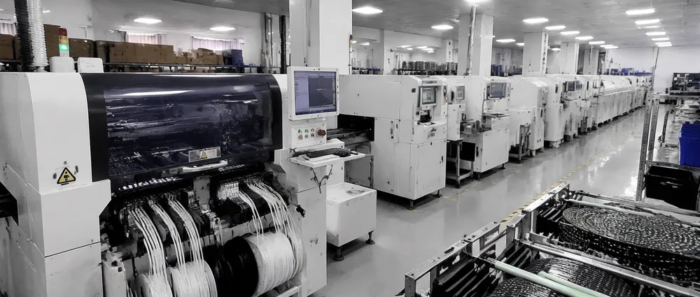 Vefey SMT production line for par light LED assembly with automated pick-and-place machines